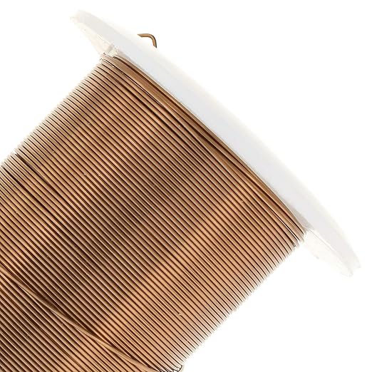 The Beadsmith Wire Elements 24-Gauge Lacquered Tarnish-Resistant Copper Wire - Image 3