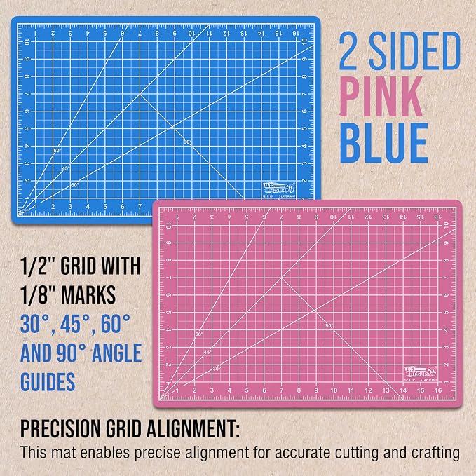 U.S. Art Supply 12" x 18" Self-Healing Cutting Mat 5-Ply - Image 3