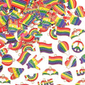 MARFOREVER 120 PCS Rainbow Charms by MARFOREVER
