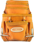 McGuire-Nicholas 689 MB 10 Pocket Pro Carpenter Pouch in Tan Full Grain Leather