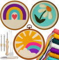 Zyrose Punch Needle Kit for Beginners & Adults, Printed Fabric, 3 by Unknown