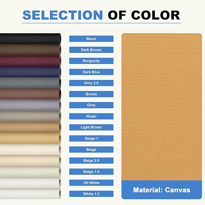 KING MOUNTAIN Canvas Repair Tape,Outdoor Gear Patch, 12×60 Inches,Waterproof,Self-Adhesive for Repairing Boat Covers,Sun Shades,Sofas,Tents,Lounge Chairs,Awnings (Light Brown)