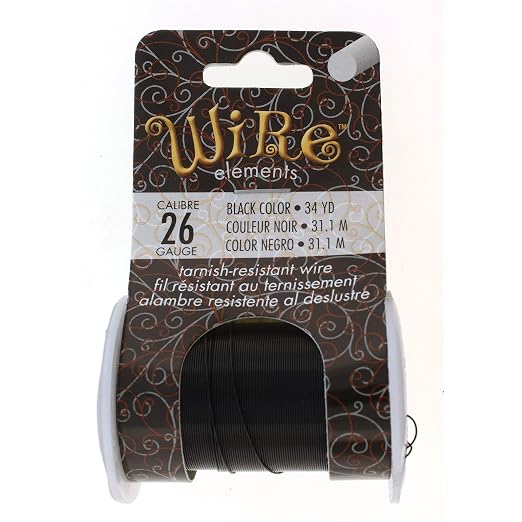 The Beadsmith Wire Elements 26-Gauge Lacquered Tarnish-Resistant Copper Wire - Image 7