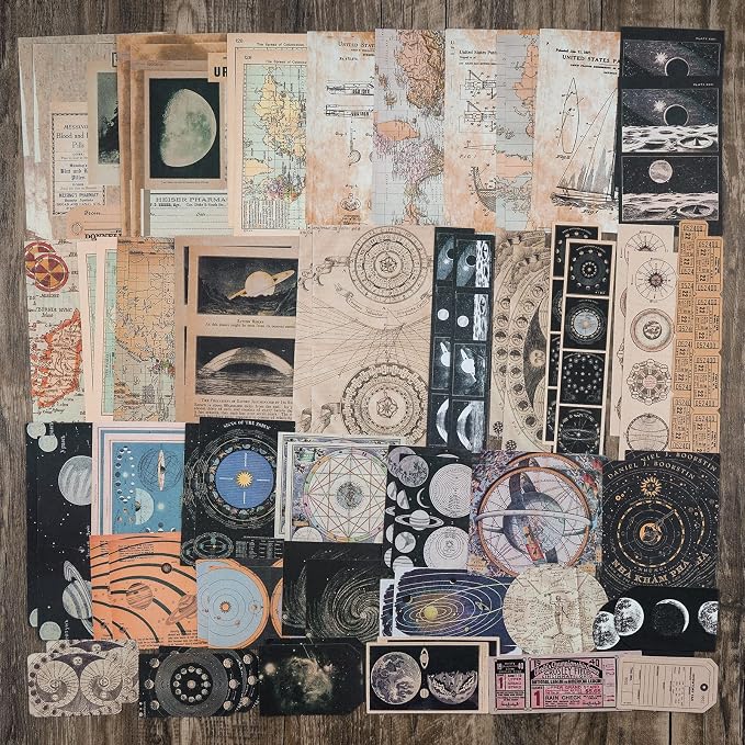 Knaid Vintage Scrapbook Supplies Pack - Image 4