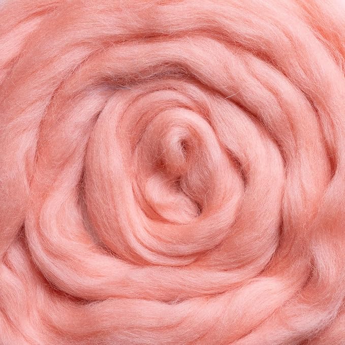 Kondoos Natural Wool roving, 2 OZ. Best Wool - Image 2