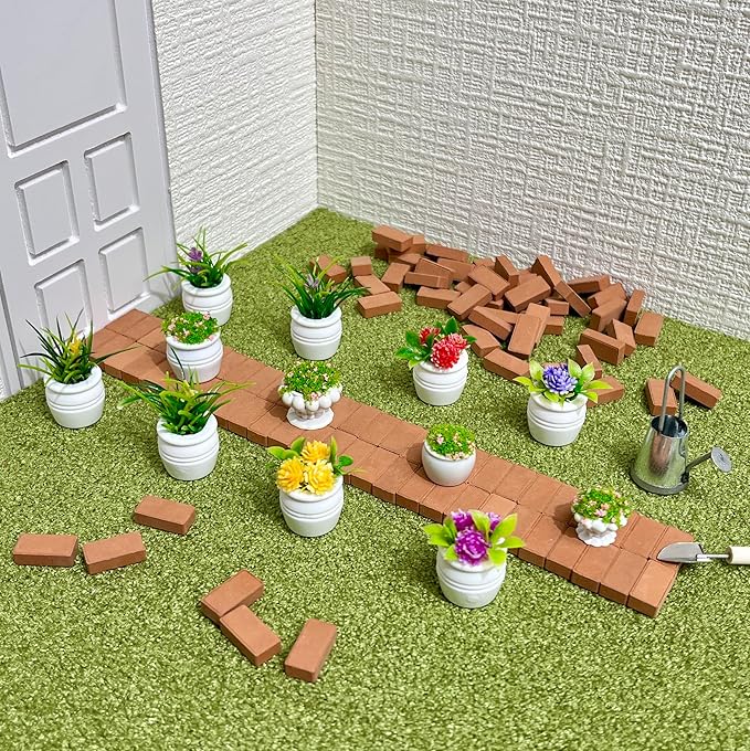 Miniature Dollhouse Accessories, Mini Plants - Image 3