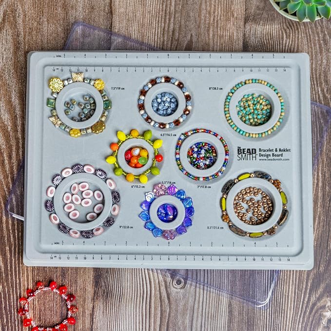 The Beadsmith Elements Bracelet & Anklet Design Bead Board –13.75 x 10.75 x 1 - Image 7