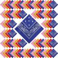 100 Pack Bandanas Unisex Paisley Bandanas Bulk Multi Purpose Cowboy Head Wrap by Handepo