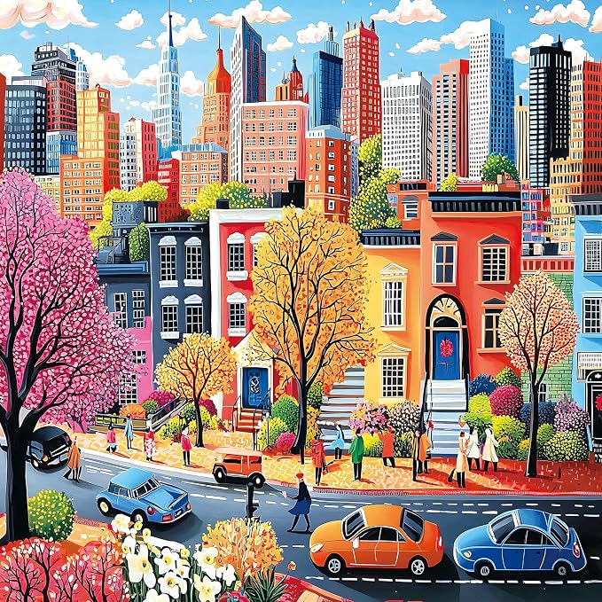 MINIWAN Manhattan Bloom Puzzles by MINIWAN
