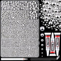 TINKRSTUFF Assorted Size Flatback Pearls by TINKRSTUFF