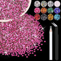 12000PCS 2mm Resin Rhinestones Bulk by BELLEBOOST