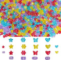 800PCS 6x9mm Valentine's Day Red Theme Pony Beads Bulk, Kandi Beads by NikkiGuojewelry