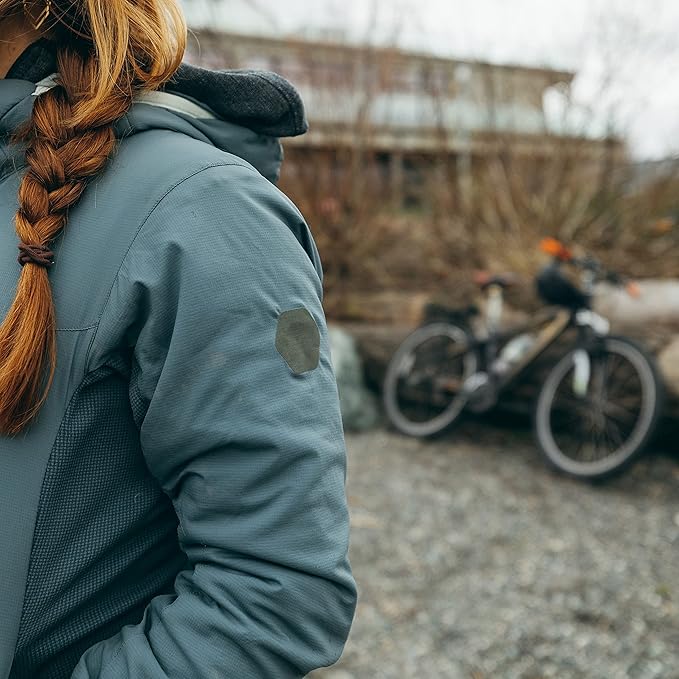 GEAR AID Tenacious Tape Hex 2.5” and 1.5” Repair Patches, Peel-and-Stick to Fix Holes and Burns in Down Jackets, Rain Gear, Tents, Tarps and More