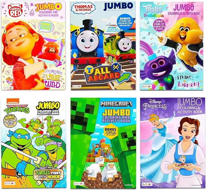16 Bulk Coloring Books for Kids Ages 4-8 - Image 2