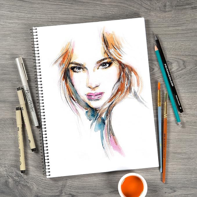 Speedball Art Products Mixed Media Paper Pad, 9-Inch by 12-Inch - Image 9