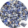 456 PCs Natural Chip Stone Beads, 5-8mm Irregular Multicolor Gemstones Loose by BONNY+BOXX