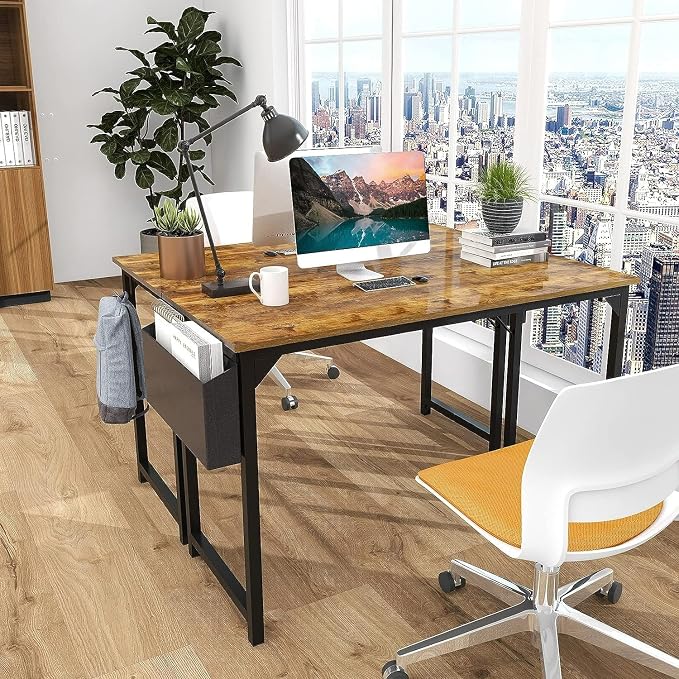 Sweetcrispy 55-Inch Small Computer Desk - Image 8
