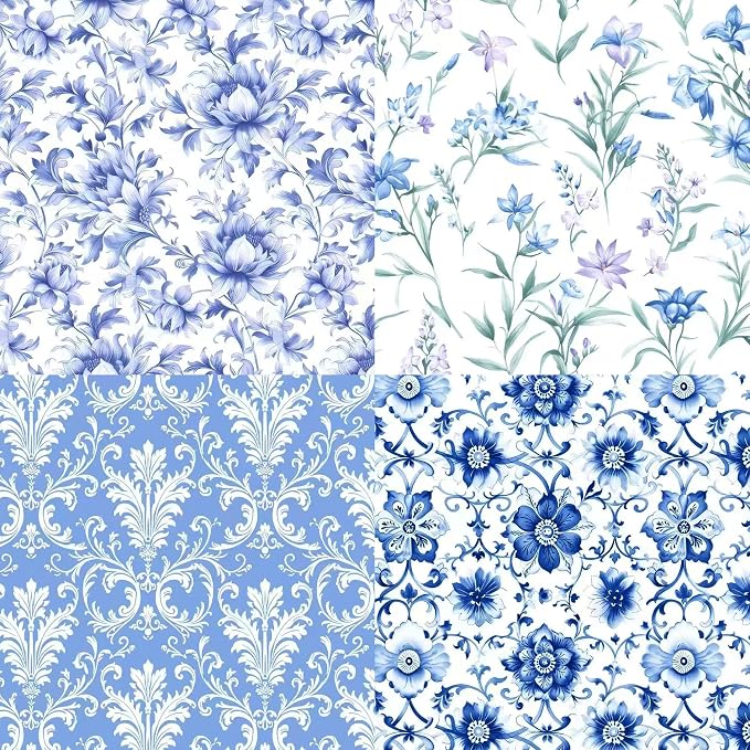 5"x5"50pcs Cotton Fabric Squares - Image 5
