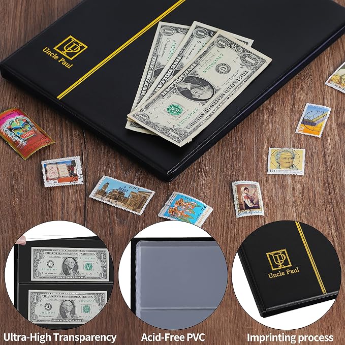 60 Pockets Currency Album - Image 3