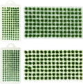 Woohome 208 PCS Static Grass Tuft Green Terrain Kit by Woohome