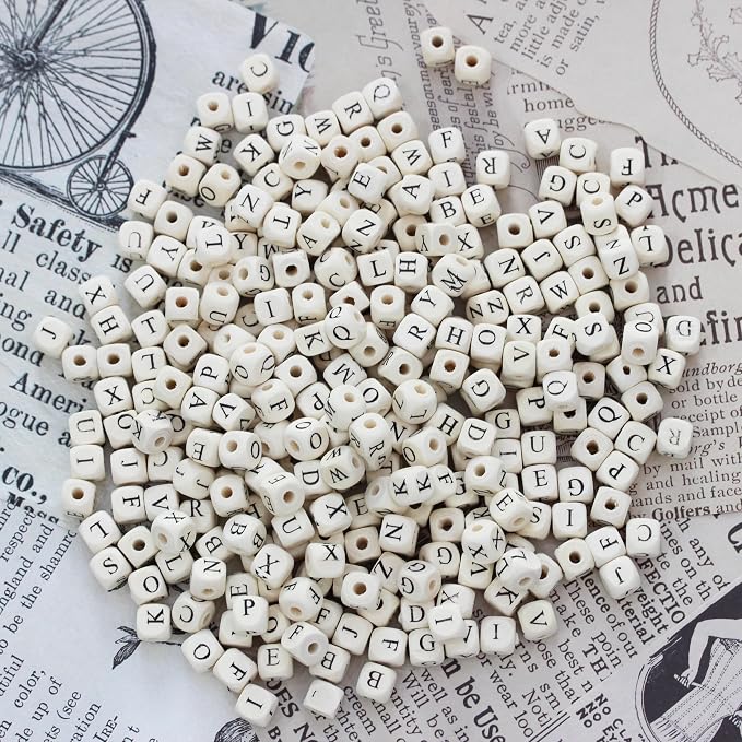BetterJonny Natural Square Wooden Beads - Image 2
