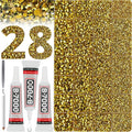 36000Pcs Metallic Gold Rhinestones by Worthofbest