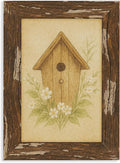 puthiac 4x6 Rustic Farmhouse Picture Frame, Warm Walnut, 1 Pack | Distressed by PUTHIAC