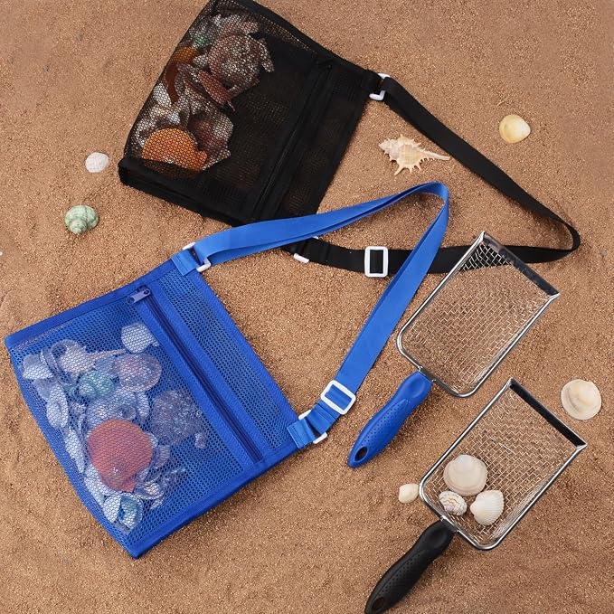 MUYIZI Beach Mesh Shovel with Mesh Beach Bag - Image 4