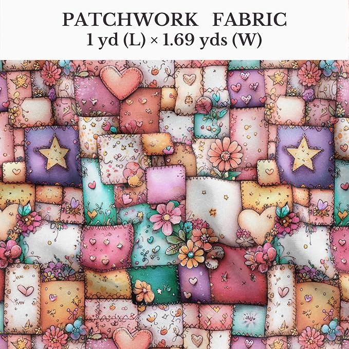 100% Cotton Fabric by the Yard – Turkish Quality Quilting & Sewing Fabric - Image 2