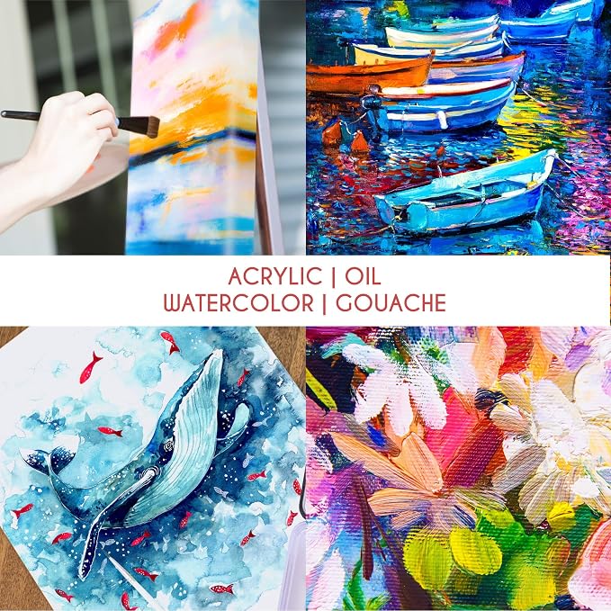 Zenacolor - Paper Palette Pad - 50 Removable and Disposable Sheets - Image 5