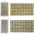 Woohome 208 PCS Static Grass Tuft Green Model Grass Tufts Terrain Model Kit by Woohome