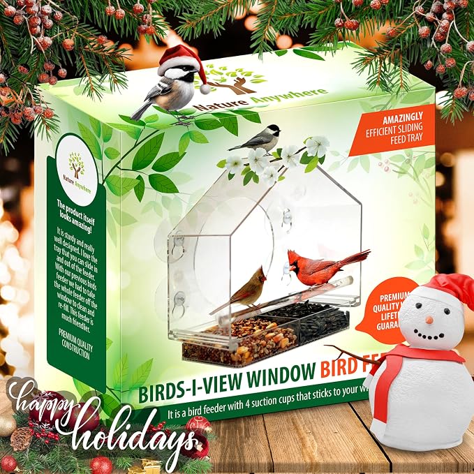 Nature Anywhere Window Bird Feeder - Image 2