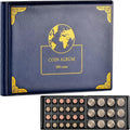 Coin Collection Supplies Holder Book by APTBYTE