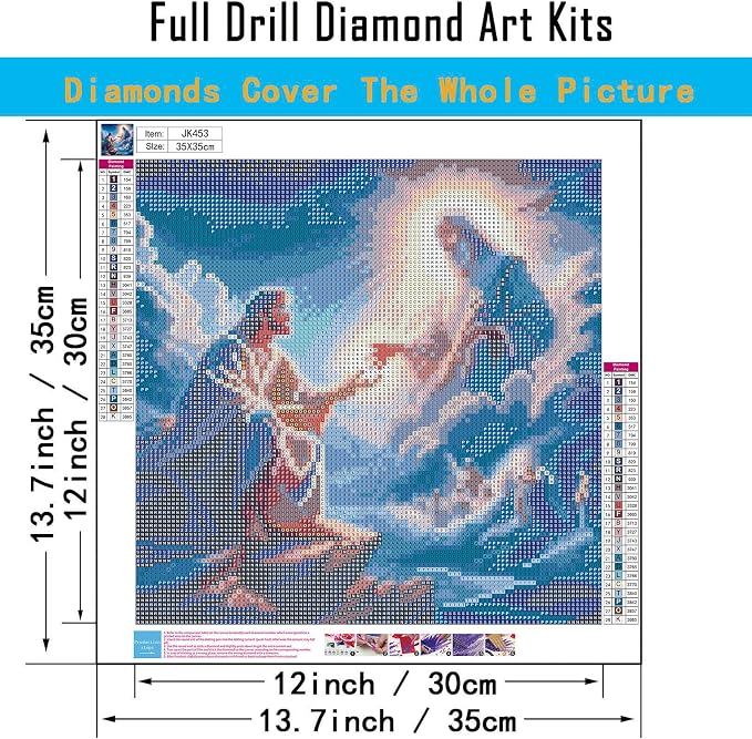 CHWGLFGG Jesus 5D Diamond Art Kits - Image 3
