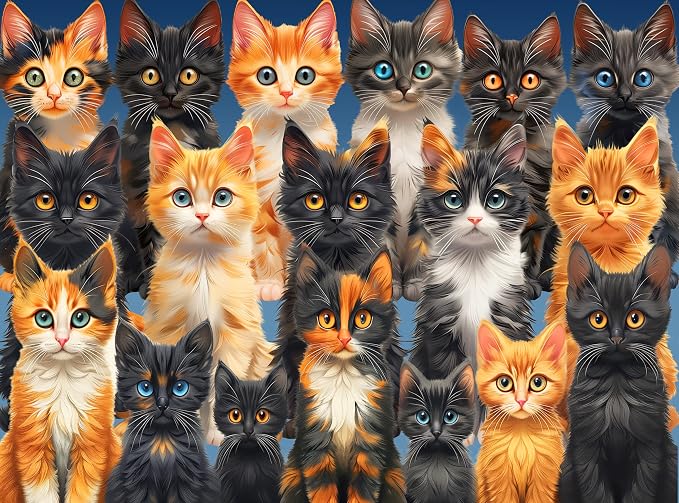 1000 Piece Collage Jigsaw Puzzle by PrimeTimePuzzles