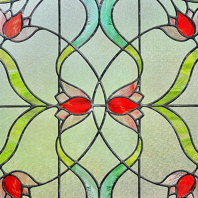 Decorative Window Privacy Film for Bathroom, Front Door - Image 2