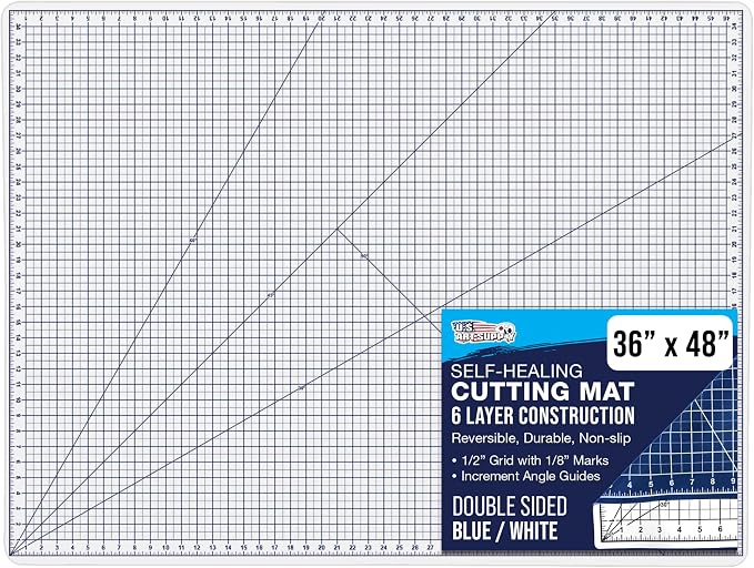 U.S. Art Supply 36" x 48" Self-Healing Cutting Mat 5-Ply by USArtSupply