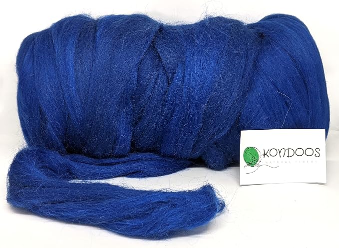 Kondoos Colored Natural Wool roving, 1 lb. Best Wool - Image 5