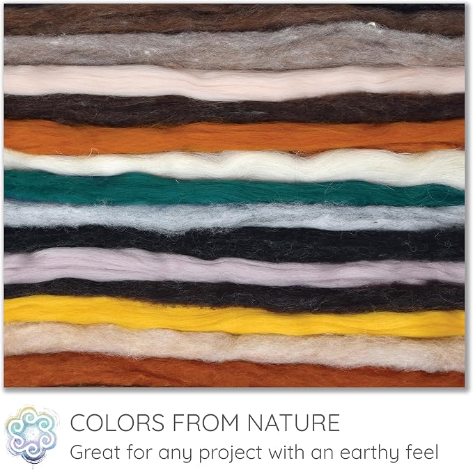 100% Wool - Assorted Wool Roving - Image 4