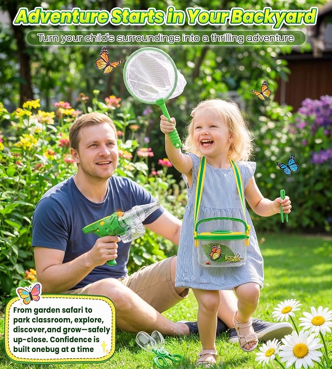 Bug Catcher for Kids, Bug Vacuum Catching Kit - Image 4
