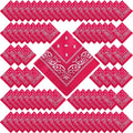 100 Pack Bandanas Unisex Paisley Bandanas Bulk Multi Purpose Cowboy Head Wrap by Handepo