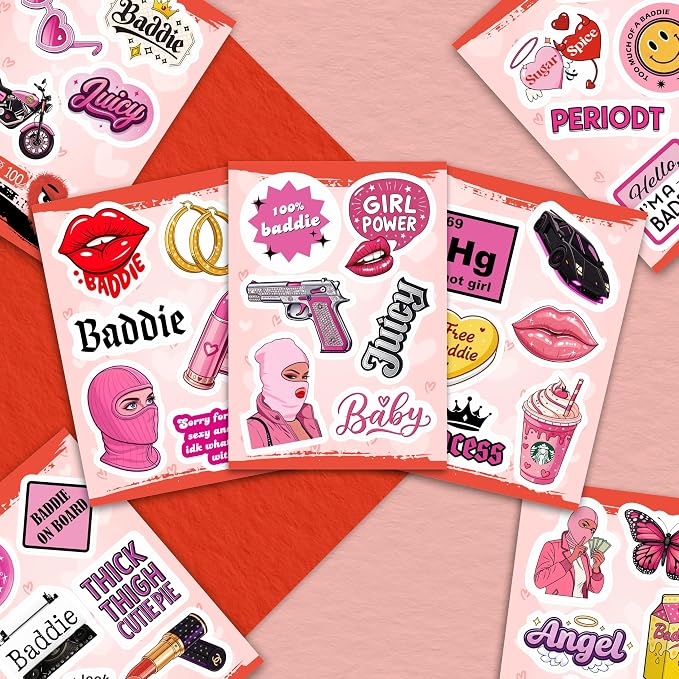 100Pcs Baddie Stickers Aesthetic - Image 5
