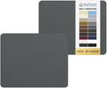 KING MOUNTAIN Canvas Repair Patch 9 x11 Inch 2 Pcs Self-Adhesive Waterproof Fabric Patch for Sofas, Tents, Furniture,Tote Bags, Car Seats (Dark Grey 2.0)