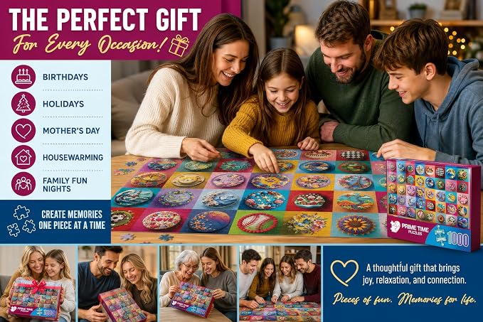 1000 Piece Jigsaw Puzzle for Adults - Image 2