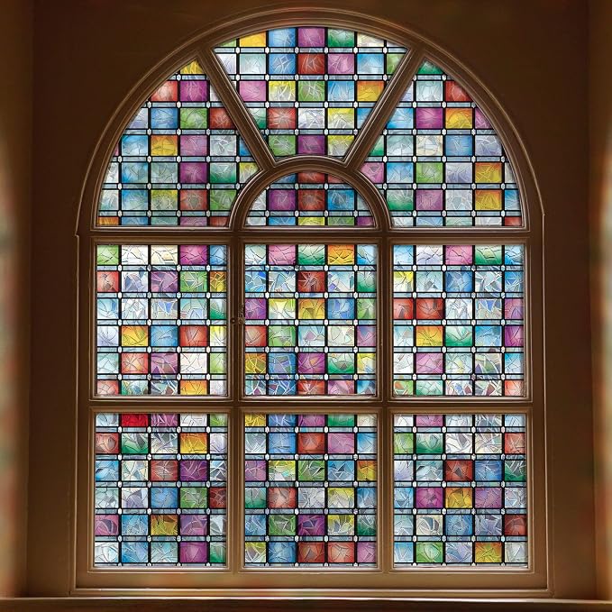Rainbow Window Tint, Decorative Stickers by FEOMOSDIRECT