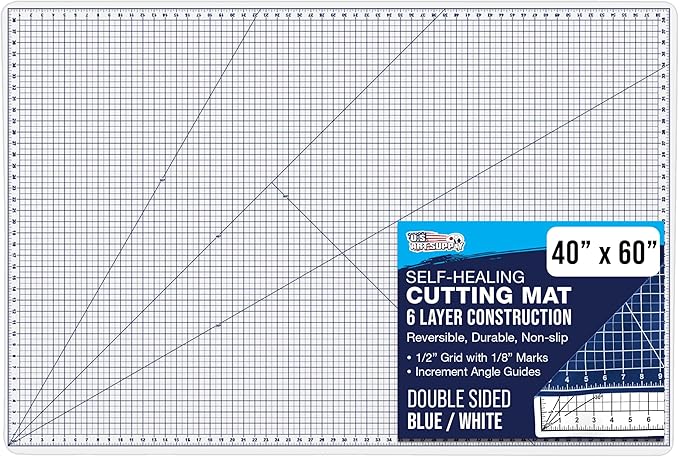 U.S. Art Supply 40" x 60" Self-Healing Cutting Mat 5-Ply by USArtSupply