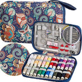 130 PCS Paisley Printing Sewing Kit by Bobode