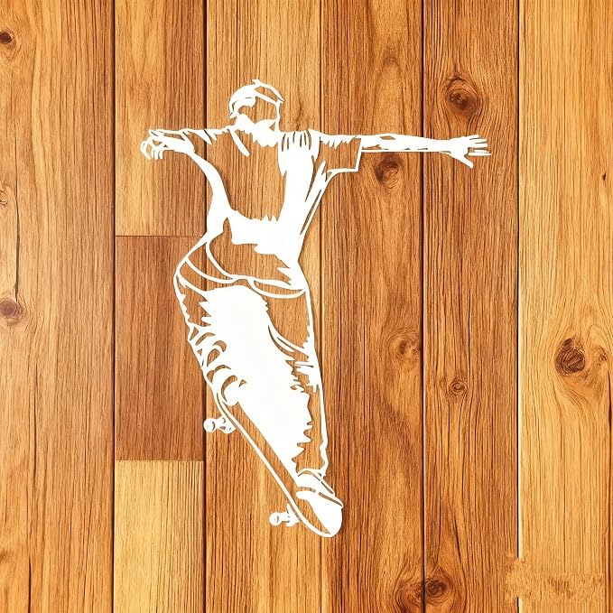 TIAMECH A4 Reusable Skateboarding Sports Stencil - Image 3