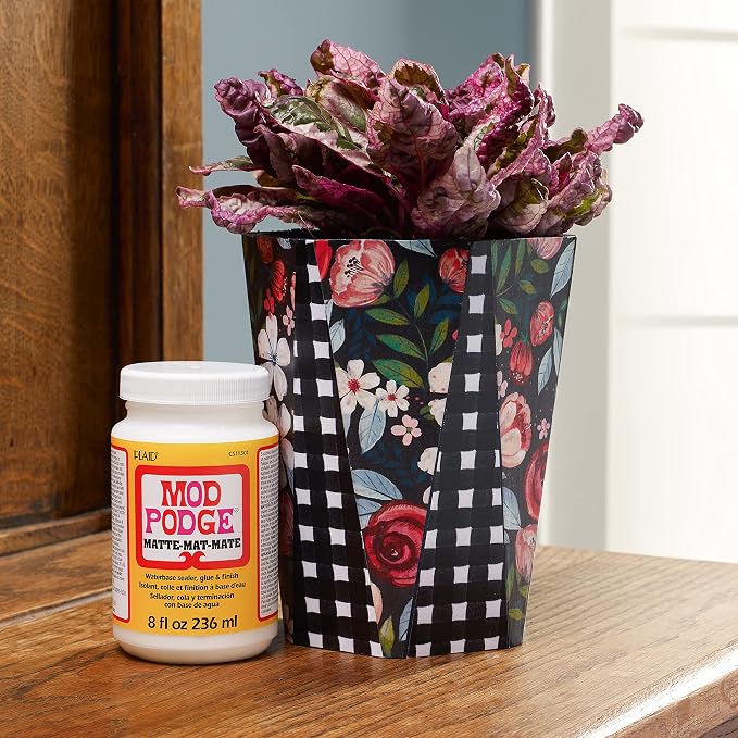 Mod Podge Matte Sealer, Glue & Finish: All-in-One Craft Solution- Quick Dry - Image 4