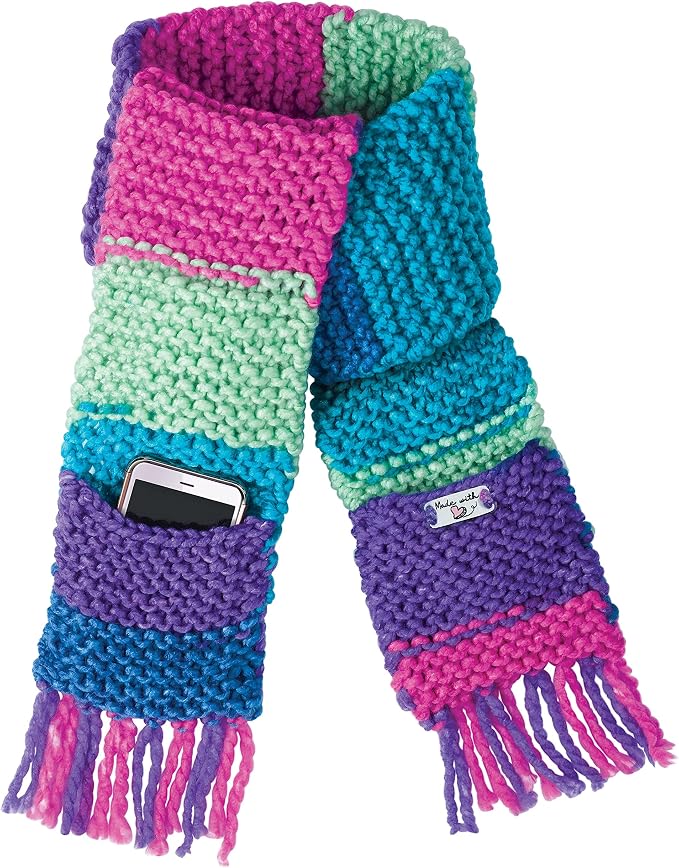 Creativity for Kids Learn to Knit Pocket Scarf - Image 16